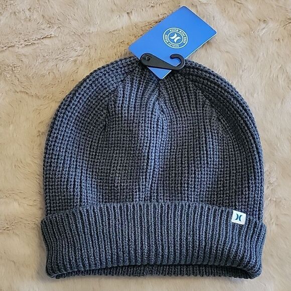KOHL'S REDONDO CUFF DARK GRAY WINTER BEANIE - NEW! - Picture 1 of 4